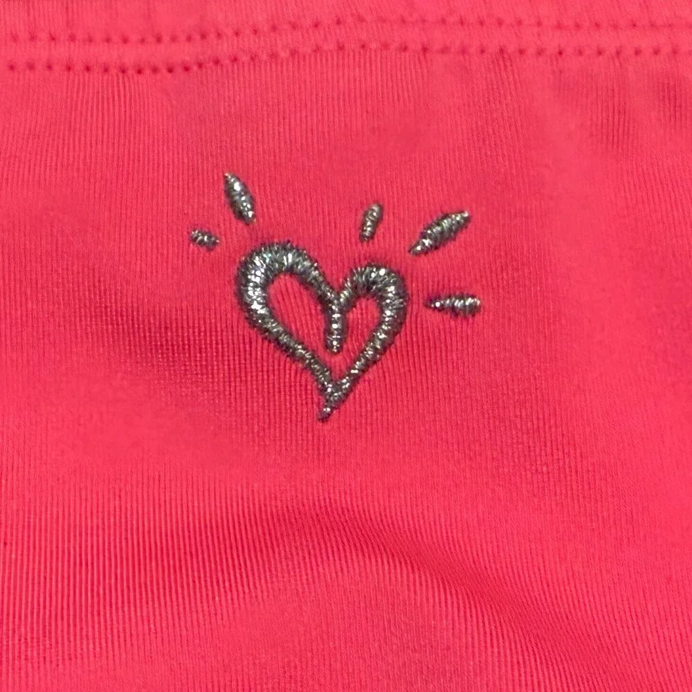 Justice Girls Bikini Set Crochet Halter Top & Matching Pink Bottoms Sz 12